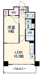 ヌーヴォトルチェ 1LDKの間取図画像