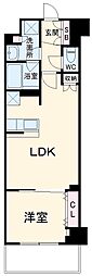 TSレジデンス東川口 1LDKの間取図画像