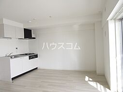 JR総武線 稲毛駅 徒歩1分の賃貸マンション 4階1LDKのリビング/ダイニング