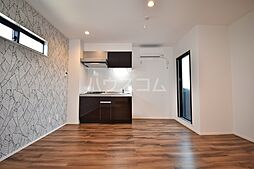 JR関西本線 八田駅 徒歩5分の賃貸アパート 3階1LDKのリビング/ダイニング