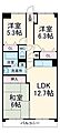 アヴニール小坂5階7.5万円