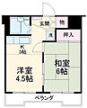 サン宮脇4階4.5万円