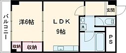 秀和東十条レジデンス 1LDKの間取図画像