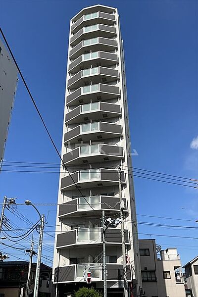 東京都北区志茂 賃貸マンション 9階 外観