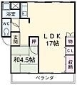 ワイズタウン14階4.3万円