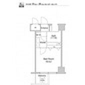 JR京浜東北・根岸線 川崎駅 徒歩10分の賃貸マンション 6階1Kの間取り