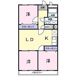 中川原駅 6.5万円