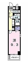 間取図画像 1K