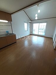 JR上越線 高崎駅 徒歩17分の賃貸アパート 2階2LDKのリビング/ダイニング