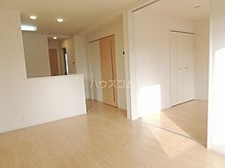 コリーナ木田余II 204 2階2LDKのリビング/ダイニング