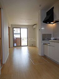 名鉄三河線 三河八橋駅 徒歩13分の賃貸アパート 1階1LDKのリビング/ダイニング