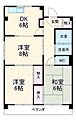 コープ宮後マンションB棟7階4.5万円
