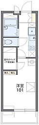 レオパレスシェルパ日進 1Kの間取図画像