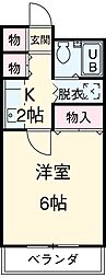 間取図画像 1K