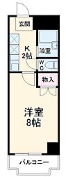 間取図画像 1K