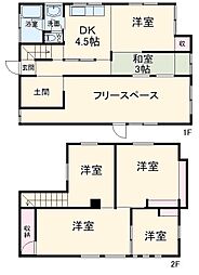 東本町住宅 1階5SDKの間取り