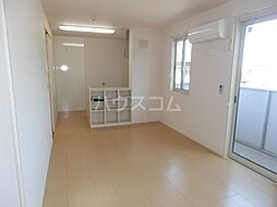 愛知環状鉄道 六名駅 バス12分 赤渋口下車 徒歩23分の賃貸アパート 2階1LDKのリビング/ダイニング