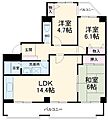 サクラ東栄レジデンス2階12.5万円