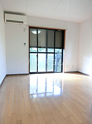 プチキャッスルIII 1C 1階1Kのリビング/ダイニング