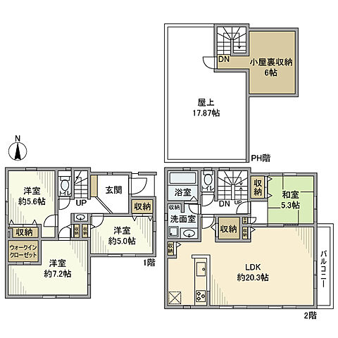 ホームズ Jr京浜東北 根岸線 浦和駅 徒歩12分 4ldk 賃料23 5万円 104 95 賃貸一戸建て住宅情報