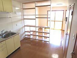 クレーネ 201 2階ワンルームのリビング/ダイニング