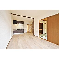 名古屋市営桜通線 徳重駅 徒歩16分の賃貸アパート 1階2LDKのリビング/ダイニング