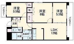 アビタシオンIII 2階/-