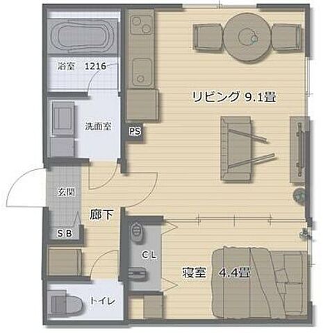 ホームズ Soko Parco 1ldk 賃料14 9万円 4階 33 33 賃貸マンション住宅情報