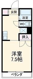 間取図画像 1K