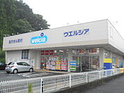 【ドラッグストア】ウエルシア 日野落川店まで481ｍ