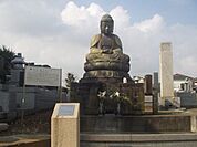【文化財】鎌ケ谷大仏像まで5083ｍ