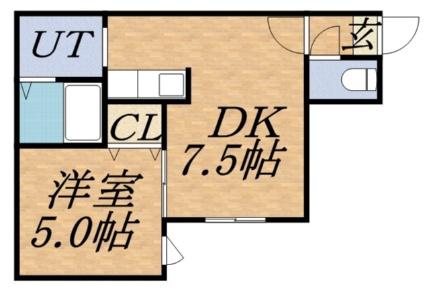 アムール大通東 205 ｜ 北海道札幌市中央区大通東３丁目（賃貸マンション1LDK・2階・31.00㎡） その2