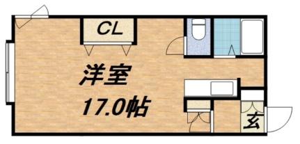 Ｃａｓａ　Ｐｅａｒｌ　Ｐｉｅｒｃｅ　II 102｜北海道札幌市中央区南二十五条西１２丁目(賃貸マンション1K・1階・35.00㎡)の写真 その2