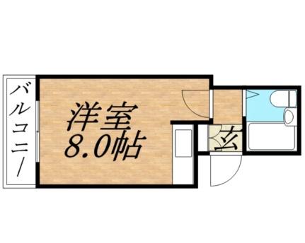 エクセレントハウス東 503｜北海道札幌市中央区南二条東２丁目(賃貸マンション1R・5階・23.14㎡)の写真 その2