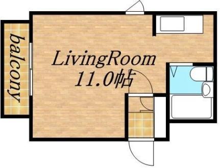 ラミアール円山 101｜北海道札幌市中央区南五条西２６丁目(賃貸マンション1K・1階・20.88㎡)の写真 その2