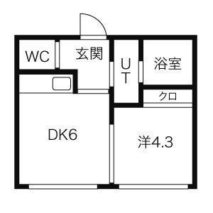 ルーチェ 402｜北海道札幌市中央区南四条西１４丁目(賃貸マンション1DK・4階・26.92㎡)の写真 その2