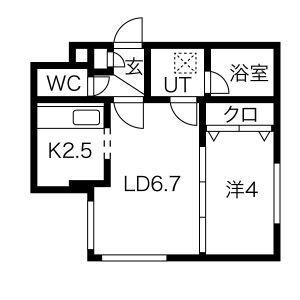 Ｚｅｐｐｅｌｉｎ（ツェッペリン） 403 ｜ 北海道札幌市中央区南五条西１０丁目（賃貸マンション1LDK・4階・31.29㎡） その2