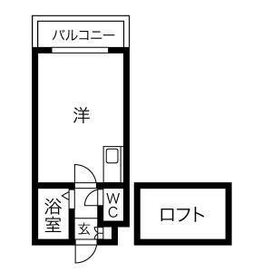 マトリックス北12条 201 ｜ 北海道札幌市東区北十二条東１２丁目（賃貸マンション1R・2階・24.39㎡） その2