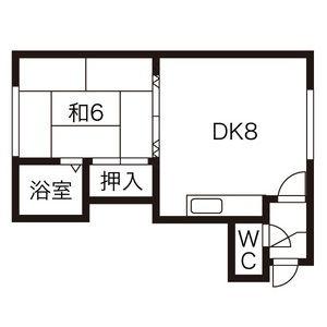 マクセル35　100 7｜北海道札幌市東区北四十八条東１０丁目(賃貸アパート1DK・2階・28.05㎡)の写真 その2