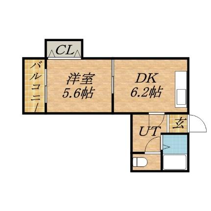 プロシード環状通東 403｜北海道札幌市東区北十六条東１５丁目(賃貸マンション1DK・4階・29.14㎡)の写真 その2