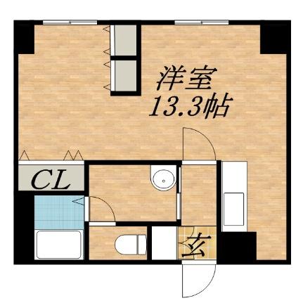 レガート東区役所前Ｂ棟 901号室｜北海道札幌市東区北十三条東１０丁目(賃貸マンション1K・9階・33.00㎡)の写真 その2