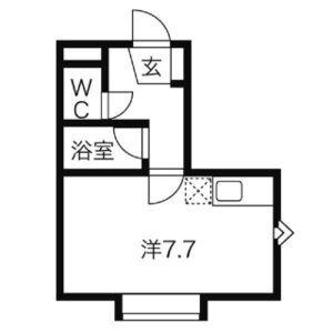フォーレストヴィレッジ平岸 0201｜北海道札幌市豊平区平岸三条１８丁目(賃貸アパート1R・2階・20.20㎡)の写真 その2