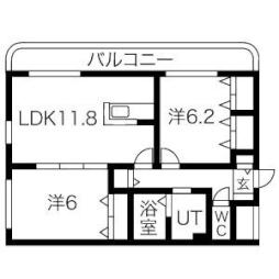 白石駅 6.9万円