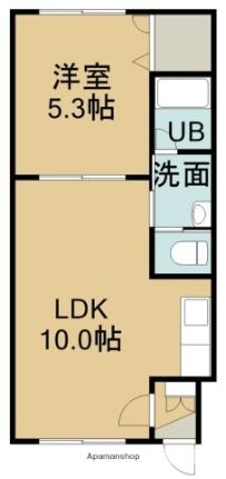 ピュアパレス函館III 503｜北海道函館市日乃出町(賃貸マンション1LDK・5階・35.92㎡)の写真 その2