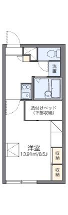 レオパレスａｙｅ．II 108｜北海道函館市港町３丁目(賃貸アパート1K・1階・23.18㎡)の写真 その2