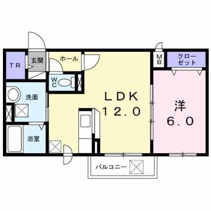 ウインレジデンス 302｜北海道函館市港町１丁目(賃貸マンション1LDK・3階・47.19㎡)の写真 その2