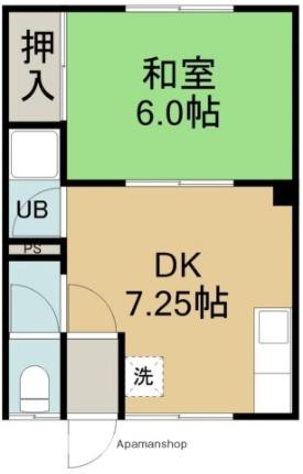 クリエイト時任 205｜北海道函館市時任町(賃貸アパート1DK・2階・28.93㎡)の写真 その2