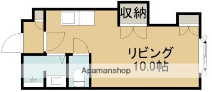 シティマンション 101｜北海道函館市新川町(賃貸アパート1R・2階・23.19㎡)の写真 その2