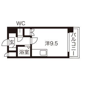 ヌーベルアーバンシティ 411 ｜ 北海道札幌市豊平区豊平三条８丁目（賃貸マンション1R・4階・21.65㎡） その2