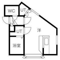 ルミエールアライII 203 ｜ 北海道札幌市南区澄川二条２丁目（賃貸アパート1K・2階・27.00㎡） その2